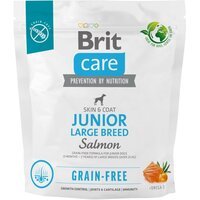 Корм для молодих собак великих порід Brit Care Dog Grain-free Junior Large Breed беззерновий з лососем 1кг