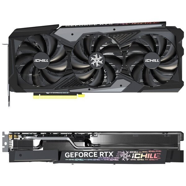 

Видеокарта INNO3D GeForce RTX 4070 12Gb GDDR6X iChill X3 (C40703-126XX-186148H)