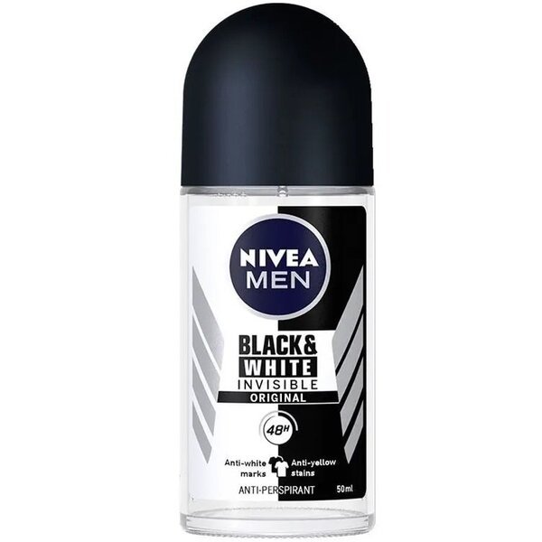 

Антиперспирант Nivea deo original Черное и белое Невидимый для мужчин 50мл