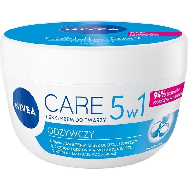 

Крем увлажняющий для лица Nivea с гидровоском и маслом ши 100мл