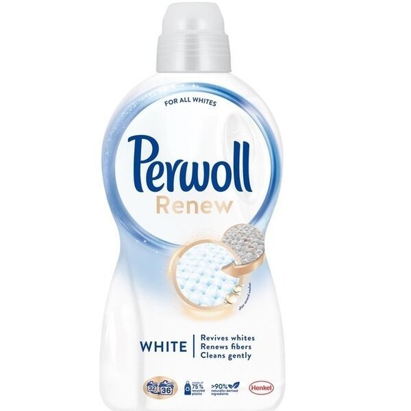 

Гель для деликатной стирки Perwoll Renew White 1980мл