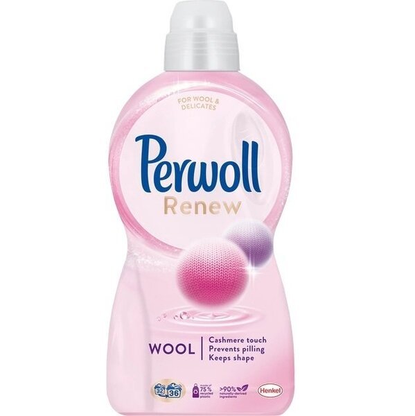

Гель для деликатной стирки Perwoll Renew для шерсти и шелка 1980мл