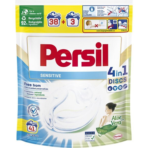 

Капсулы для стирки Persil Disks Sensitive 41шт