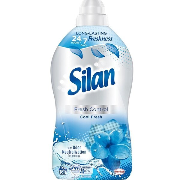 

Кондиционер для белья Silan Fresh Control Прохолодная свежесть 1,45л