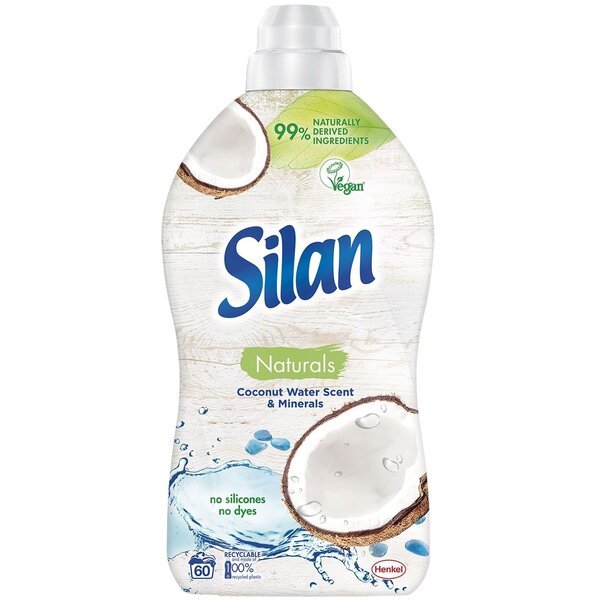 

Кондиционер для белья Silan Naturals Аромат Кокосовой воды и минералы 1,45л