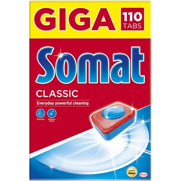 

Таблетки для посудомоечной машины Somat Classic 110шт