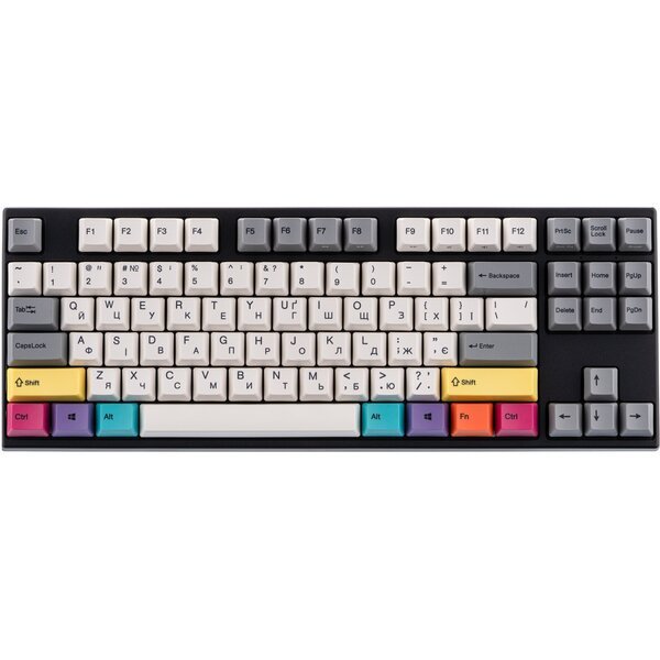 

Игровая клавиатура Varmilo VEA87 CMYK Cherry Mx Red UA (A23A024D4A3A17A007)