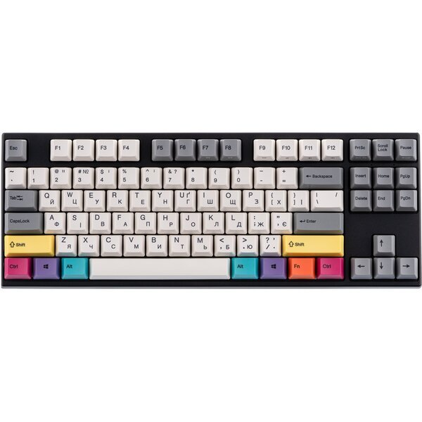 

Игровая клавиатура Varmilo VEA87 CMYK Cherry Mx Blue UA (A23A024D2A3A17A007)