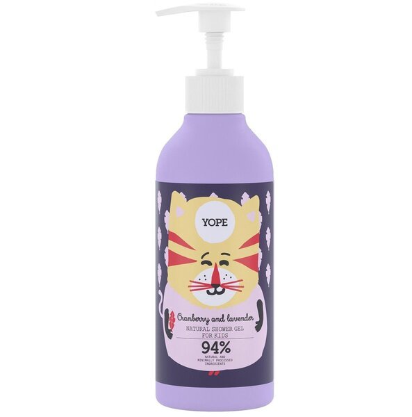 

Гель для душа детский Yope Cranberry&Lavender 400мл