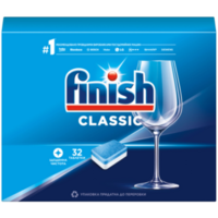 Таблетки для посудомийних машин Finish Classic 32шт