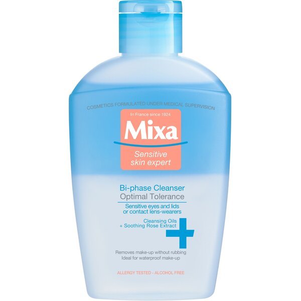 

Средство для снятия макияжа с глаз Mixa Hydrating для чувствительной кожи лица 125мл