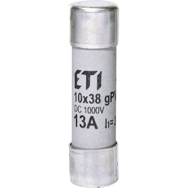 

Предохранитель ETI CH 10x38 gPV 13A 1000V (30kA)