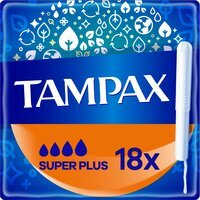 Тампоны Tampax Super Plus Duo с аппликатором 18шт