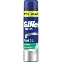 Гель для гоління Gillette Series для чутливої шкіри з алое 240мл