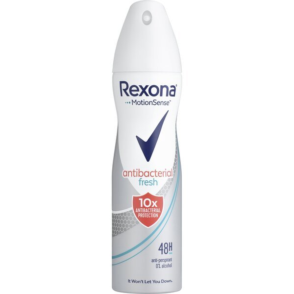 

Антиперспирант Rexona Motionsense Антибактериальная свежесть 150мл
