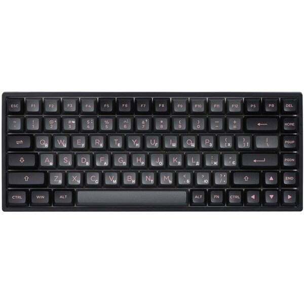 

Клавиатура Akko 3084B Plus Black&Pink 84Key,CS Jelly Purple, BT/WL/USB, EN/UKR, RGB, Black
