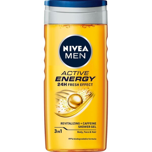 

Гель для душа Nivea Men Boost 3в1 с кофеином 250мл
