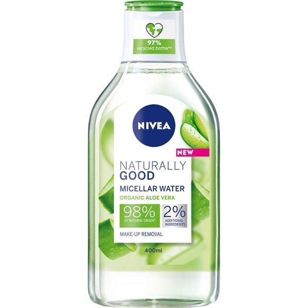 

Мицеллярная вода Nivea Naturally Good с алоэ 400мл