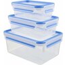 Набір контейнерів Tefal MSEAL FRESH 3шт: 0.55л/1.0л/2.3л, пластик (K3028912)фото