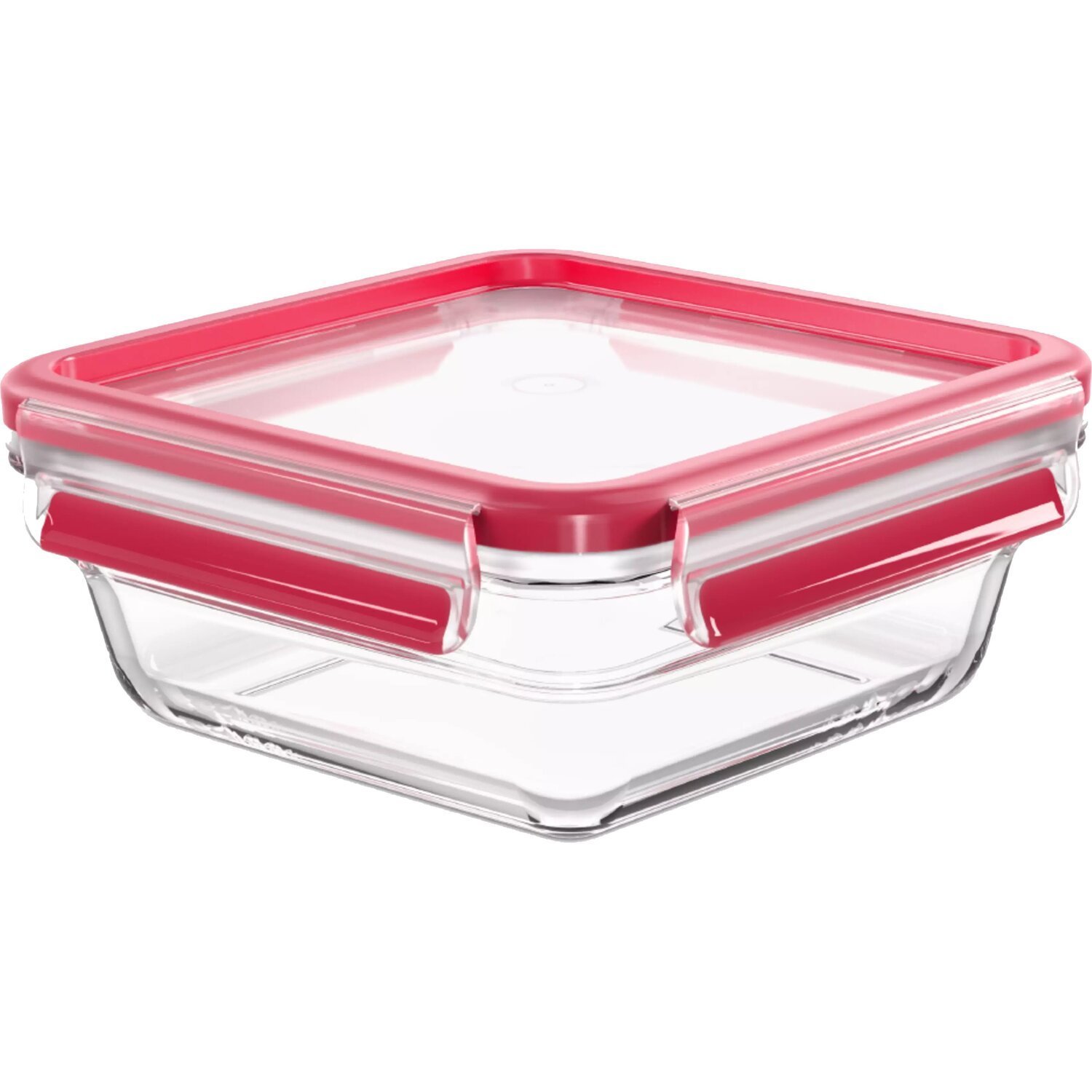 Харчовий контейнер Tefal Masterseal Glass7 Red 1.7 л (N1040610) (1518609)