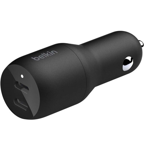 

Автомобильное зарядное устройство для Belkin Car Charger 36W Dual USB-С (CCB002btBK)
