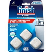 Засіб для очищення посудомийних машин Finish Dishwasher Cleaner 3шт