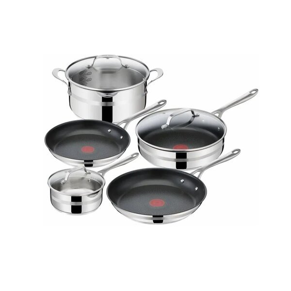 

Набор посуды Tefal Jamie Oliver Cook Smart 8 предметов (E310S874)