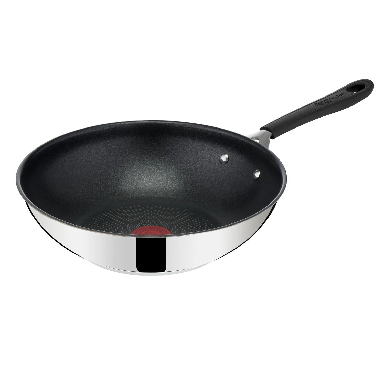 Сковорідка ВОК Tefal Jamie Oliver Home Cook, 28 см, нержавіюча сталь, БЕЗ кришки (1551155)