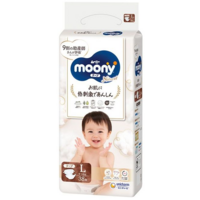Подгузники детские Moony Natural L 9-14кг 38шт