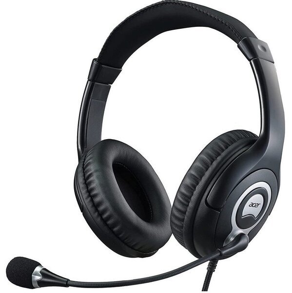 

Гарнитура Acer OV-T690, 3.5мм, чёрный (GP.HDS11.00T)
