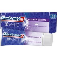 Зубная паста Blend-a-med 3D White Классическая свежесть 75мл