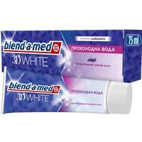 Зубная паста Blend-a-med 3D White Прохлада воды 75мл