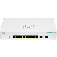 Комутатор Cisco CBS220 Smart 8-port GE, PoE, Ext PS, 2x1G SFP (CBS220-8P-E-2G-EU)