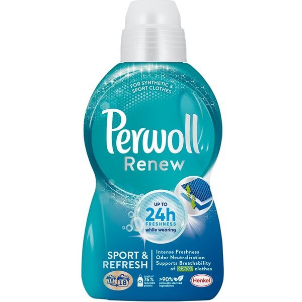 

Гель для деликатной стирки Perwoll Renew eход и освежающий эффект 990мл