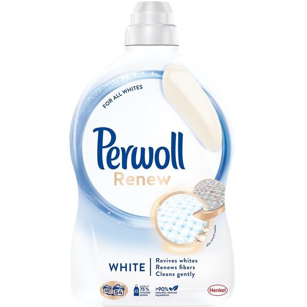 

Гель для деликатной стирки Perwoll Renew White 2970мл