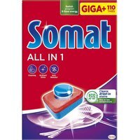 Таблетки для посудомийної машини Somat All in one 110шт