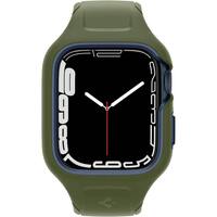 Чехол и ремешок 2в1 Spigen для Apple Watch 45mm Liquid Air Pro, Moss Green (ACS04408)