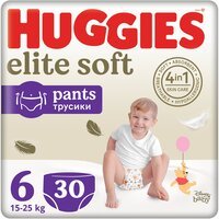 Подгузники-трусики Huggies Elite Soft Pants 6 15-25кг 30шт