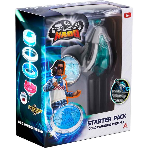 ≡ Дзиґа Infinity Nado VI серія Starter Pack Gold Warrior Phoenix ...