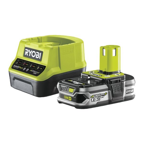 

Акумулятор та зарядний пристрій Ryobi ONE+ RC18120-115, 18В, 1.5 Ач (5133003357)