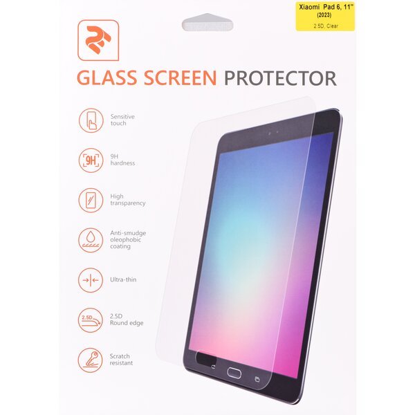 

Защитное стекло 2E для Xiaomi Pad 6, 11"(2023), 2.5D, Clear (2E-MI-PAD6-LT2.5D-CL)