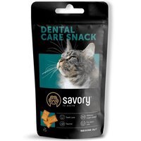 Ласощі для заохочення кішок Savory Snack Dental Care, подушечки для гігієни зубів, 60 г