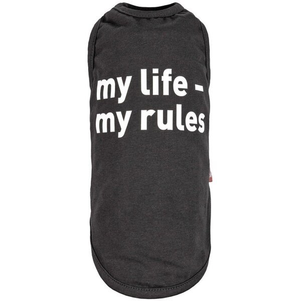 

Борцовка для собак Pet Fashion my life - my rules XS2 черная