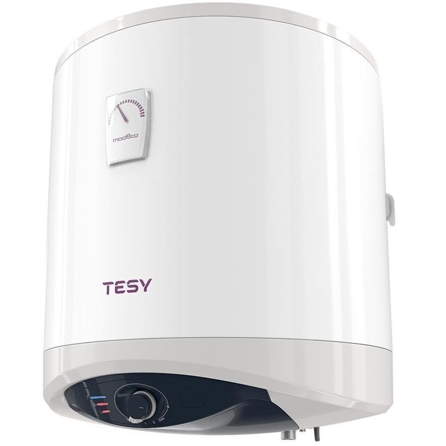 Водонагрівач електричний Tesy Modeco Ceramic GCV 504716D C21 TS2RC 50 л, 1.6 кВт, керамічний сухий тен, круглий, мех. керування, Болгарія, С (1549120)