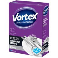 Таблетки для посудомийної машини Vortex Classic 50шт