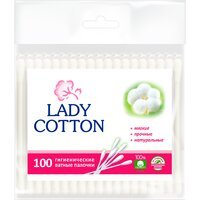 Палочки ватные Lady Cotton 100шт