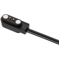 Зарядный кабель USB для смарт-часов 2E Wave Plus, магнитный, черный (2E-CCWWP-BK)