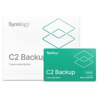 Ліцензія SYNOLOGY C2 Backup 500GB 1 рік (C2-BACKUP500G-1Y-EU)