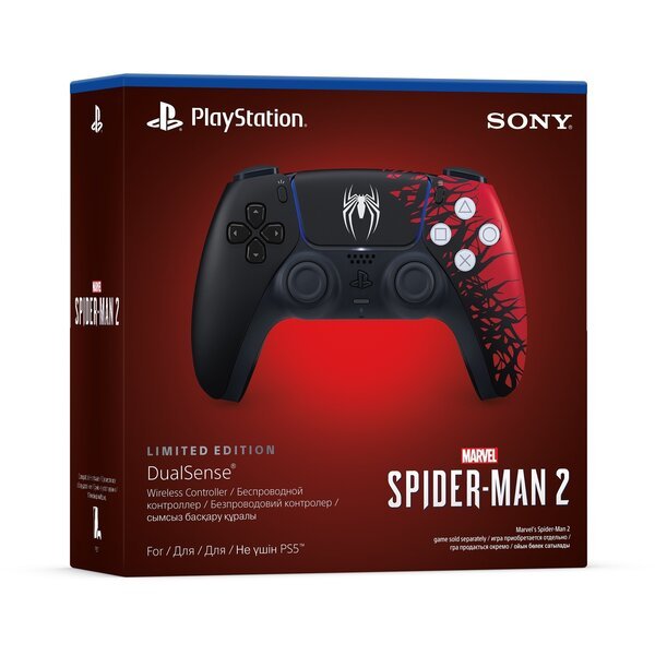 

Беспроводной геймпад DualSense для PS5 Marvel's Spider-Man 2 Limited Edition (1000039361)