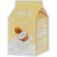 Тканевая маска с молочными протеинами и экстрактом кокоса A'pieu Coconut Milk One-Pack 21мл